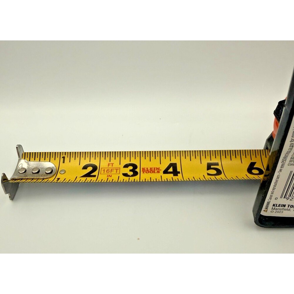 NIP Klein Tools 16', 13' reach tape measurer - Picture 2 of 5